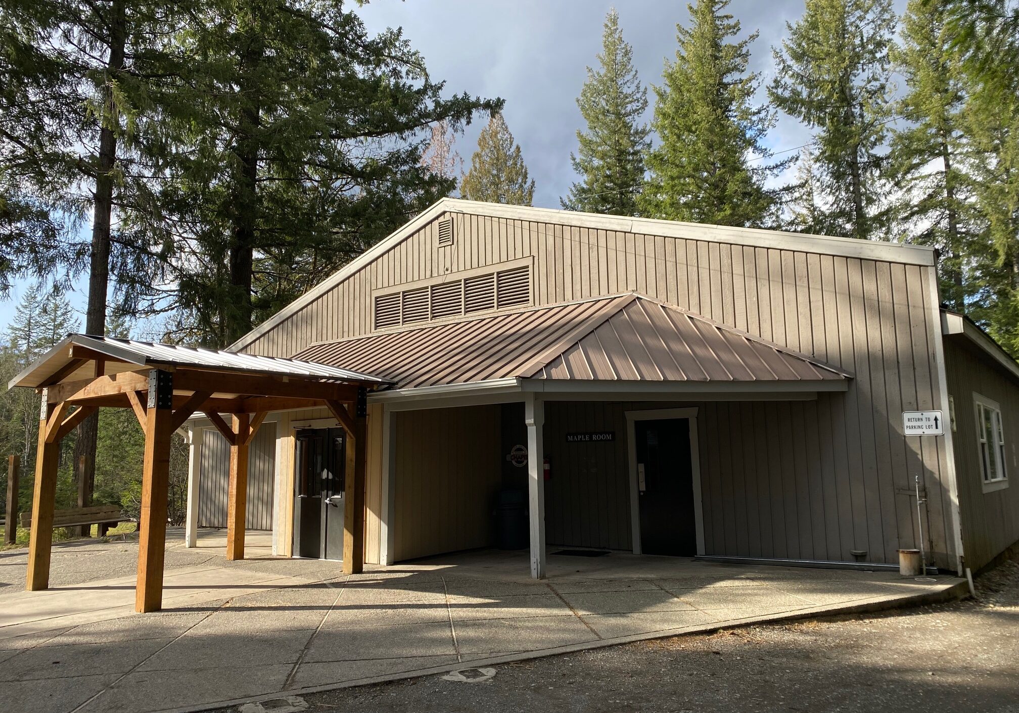 Chapel Overhand and new hallway